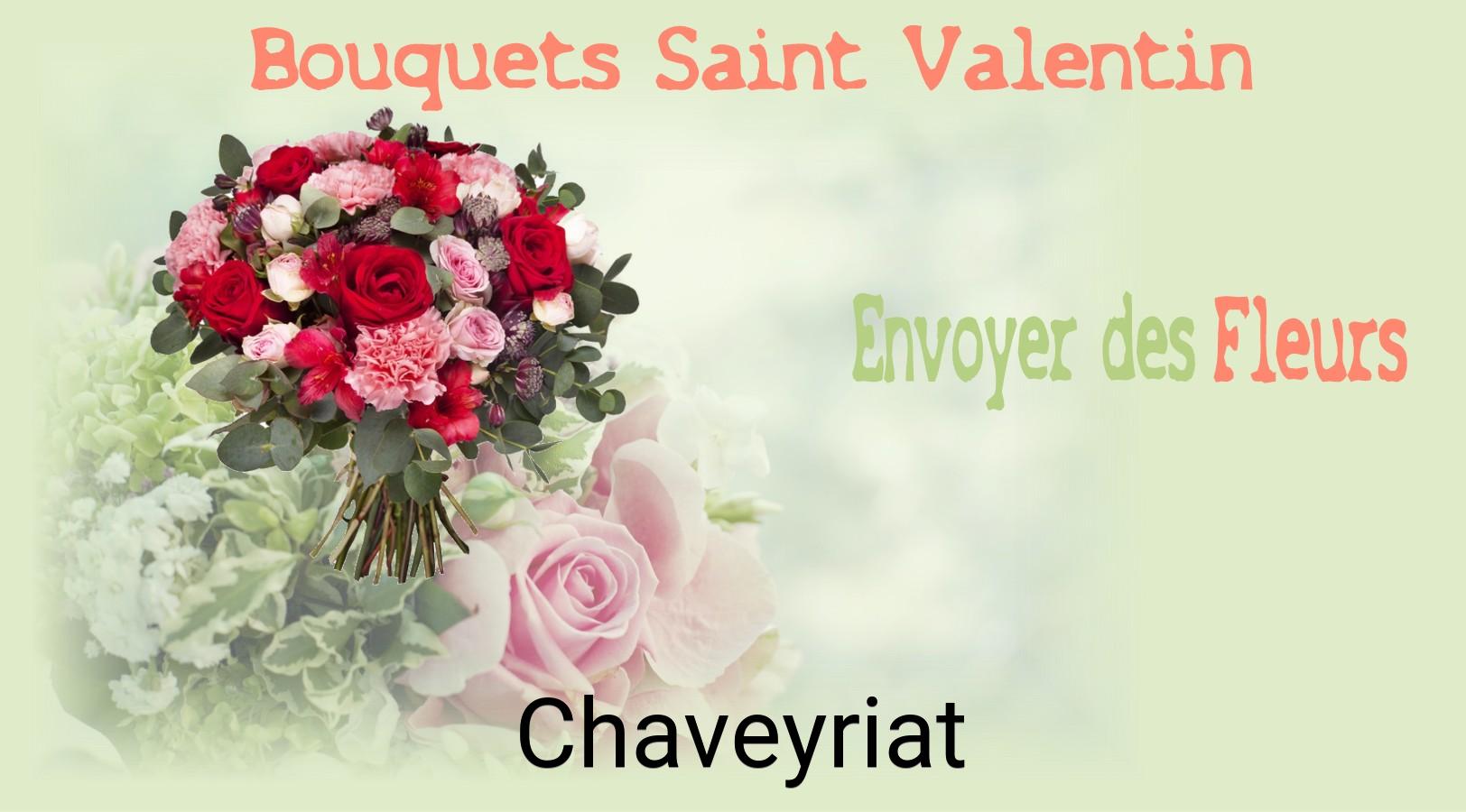 Roses de Saint-Valentin livrées à Chaveyriat